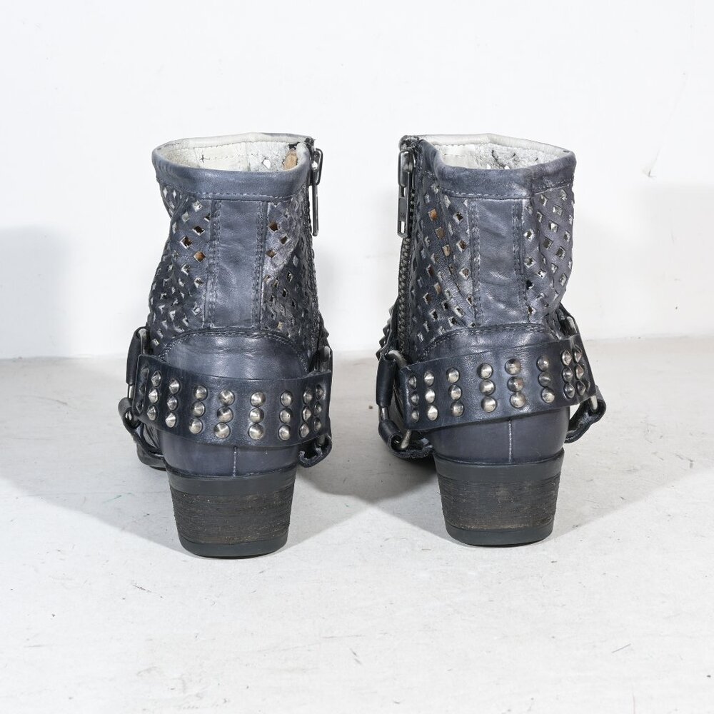 Very Volatile Los Angeles Ankle Harness Boots in Grey Black - 7.5 - Picture 4 of 8